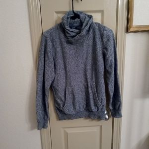American Rag blue funnel neck sweater M